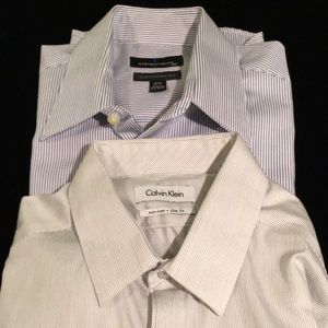 ‼️BOGO EUC striped Dress shirts